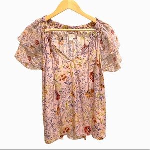 Velvet by Graham & Spencer Angel Floral Blouse